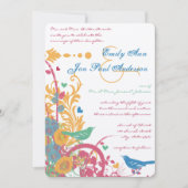 Blauwgroen Aqua Beeswax Raspberry Green Lovebird W Kaart (Voorkant)