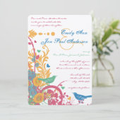 Blauwgroen Aqua Beeswax Raspberry Green Lovebird W Kaart (Staand voorkant)