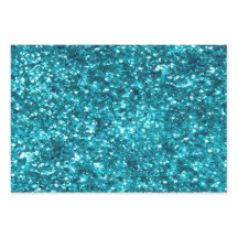 Blauwgroen Aqua Blue Glitter Sparkle