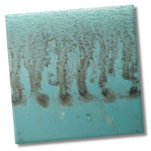 Blauwgroen Aqua Blue Shabby Chic Industrial