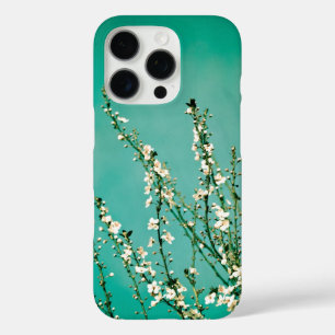Blauwgroen Aqua Fine Art Floral Botanische iPhone 16 Pro Hoesje