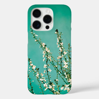 Blauwgroen Aqua Fine Art Floral Botanische iPhone iPhone 16 Pro Hoesje