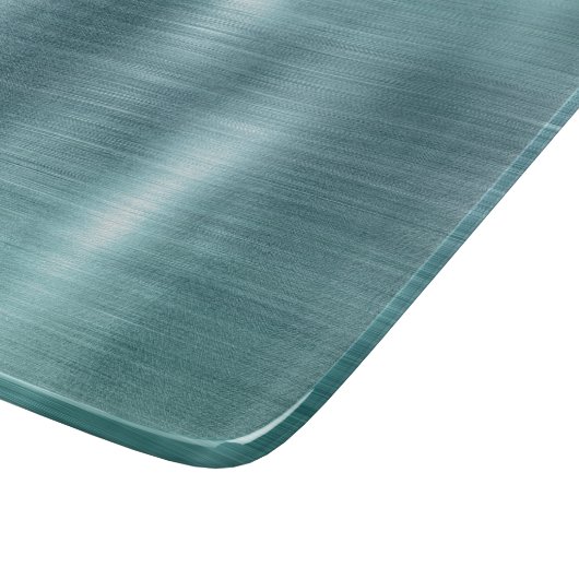 Blauwgroen Aqua Green Snijplank (Hoek)