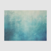 Blauwgroen Aqua Green Texture Tissuepapier (Voorkant)