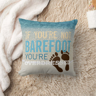 Blauwgroen Aqua Turquoise Blue Ocean Surf Waves Kussen