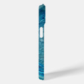  Blauwgroen Aqua Turquoise Geode Rock Pattern Case-Mate iPhone Case (Achterkant / Rechts)