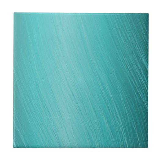 blauwgroen, aqua, turquoise, kraspatroon tegeltje (Voorkant)