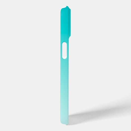 Blauwgroen aquagradiënt Case-Mate iPhone case (Achterkant / Rechts)