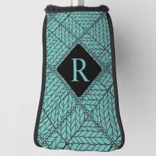 BLAUWGROEN ARGYLE KNIT Golf Putter Hoesje + Initia Golfheadcover