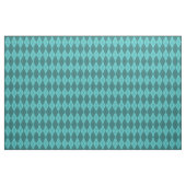 Blauwgroen Argyle Pattern Fabric Stof (Fat Quarter)