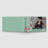 Blauwgroen autograaf-sleutelklasse van 2023-Afstud Gastenboek (Volledig)