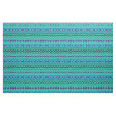 Blauwgroen Aztec Tribal Design Stof (Fat Quarter)