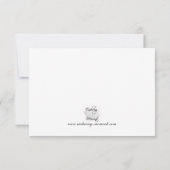 Blauwgroen Baby Aankondiging Foto nodigt uit (Achterkant)