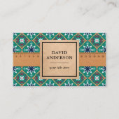 Blauwgroen Badkamer Keuken Vloeren Tegels Installe Visitekaartje (Voorkant)