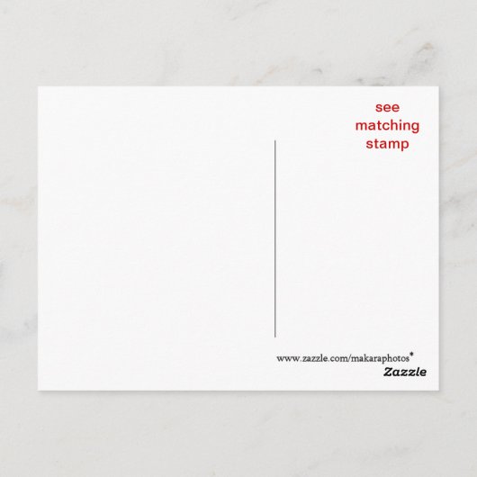 Blauwgroen Bedankt Briefkaart - achtergrondkleur w (Achterkant)