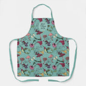  Blauwgroen Beste Moeder Ooit Foto Kolibrie Schort (Voorkant)