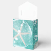 Blauwgroen Betoverd Zee Zeesterren & Bubbels Ocean Bedankdoosjes (Geopend)
