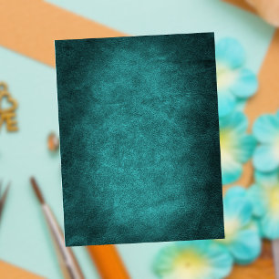 Blauwgroen bijtende lederen kernen uit Faux