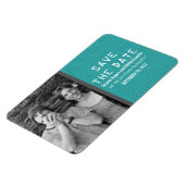 Blauwgroen Binaire Foto van de Code sparen de Magn Magneet (Linkerzijde)