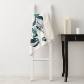 blauwgroen blanke meisjes basketbal sherpa deken (In situ)