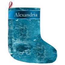Blauwgroen Blauw Aqua Glam Kerstnaam