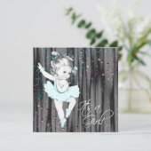  Blauwgroen blauw Baby shower Kaart (Staand voorkant)