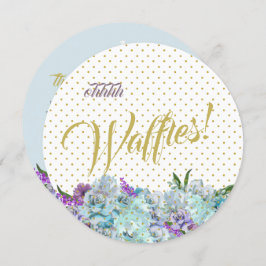 Blauwgroen Blauw Boeket Wedding Suite Brunch Recep Kaart