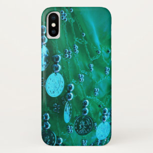 Blauwgroen blauw  dans sjaal Case-Mate iPhone case