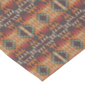 Blauwgroen Blauw Donkerrood Beige Bruin Sinaasappe Tafelkleed (Gekanteld)