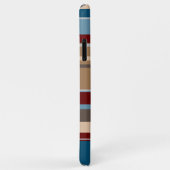 Blauwgroen Blauw Donkerrood Neutraal Beige Bruine  Case-Mate iPhone Case (Achterkant/rechts)