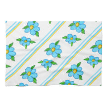 Blauwgroen blauw en geel