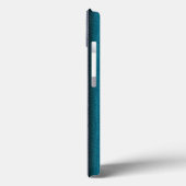 Blauwgroen blauw en grijs professioneel modern Case-Mate iPhone case (Achterkant / Links)