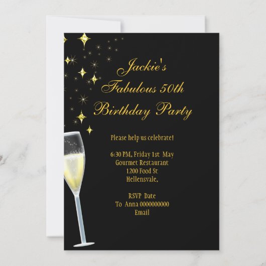 Blauwgroen blauw goud 50 en verbluffend fantastisc kaart (Achterkant)