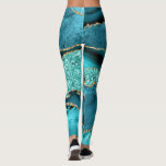 Blauwgroen Blauw Goud Glitter Marmer Turquoise Leg Leggings<br><div class="desc">Leggings met Agaat Blauwgroen Blauw Goud Glitter Marmer Aqua Turquoise Geode Gift - of Voeg Jouw naam / Tekst - Maak uw speciale cadeau! Formaat wijzigen en verplaatsen of verwijderen / toevoegen van tekst / elementen met aanpassingstool! Ontwerp door MIGNED! Zie mijn andere projecten/design en schilderijen. Je kunt mijn design...</div>