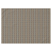 Blauwgroen Blauw Grijs Tan Taupe Bruin Tribal Art  Tafelkleed (Voorkant (Horizontaal))