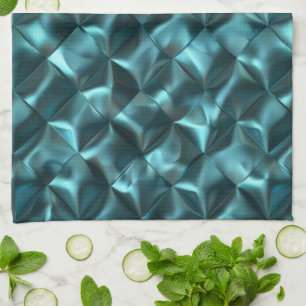 Blauwgroen Blauw Groen Abstract Glam Theedoek