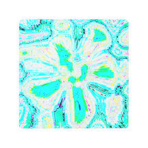 Blauwgroen Blauw Groen Abstracte Patronen Kleurrij
