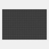 Blauwgroen blauw groen flesje en deer art pattern inpakpapier vel (Voorkant 2)