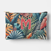 Blauwgroen Blauw Groen Roze Sinaasappel Bladeren K Etui (Voorkant)