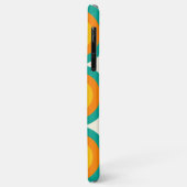 Blauwgroen Blauw Groen Sinaasappel Mideeuwse cirke Case-Mate iPhone Case (Achterkant/links)