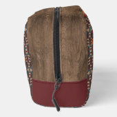 Blauwgroen Blauw Groen Sinaasappel Rood Taupe Beig Toilettasje (Rechts)