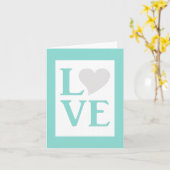 Blauwgroen blauw het enige u nodig hebt is de Nota Kaart (Gele Bloem)