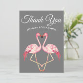 Blauwgroen blauw Nautisch touw Heart Anchor Weddin Kaart (Staand voorkant)