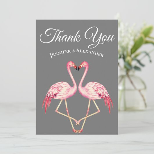 Blauwgroen blauw Nautisch touw Heart Anchor Weddin Kaart (Staand voorkant)