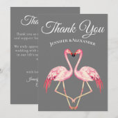 Blauwgroen blauw Nautisch touw Heart Anchor Weddin Kaart (Voorkant / Achterkant)