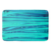 Blauwgroen blauw-oceaangolffend Abstract Badmat (Voorkant)