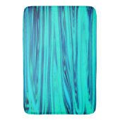 Blauwgroen blauw-oceaangolffend Abstract Badmat (Voorkant Verticaal)