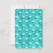 Blauwgroen blauw parijs lief zestien verjaardagsfe kaart (Achterkant)