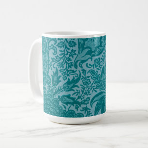 Blauwgroen Blauw  Stijl Kunst Mok Cup