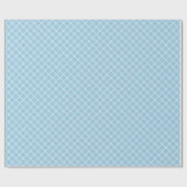 Blauwgroen blauw, zwart, zwart, vinkje cadeaupapier (Vlak)